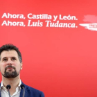 El secretario general del PSOE de Castilla y León, Luis Tudanca.