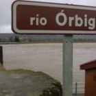 El objetivo de las obras es evitar que el río Órbigo se desborde y afecte a la estación de aforos