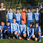 Formación de la Deportiva benjamín que comenzó la temporada con una victoria.