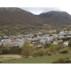 Vista panorámica de Murias de Paredes, en Omaña.