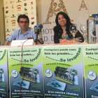 José Luis de la Iglesia, vocal de la junta gestora, y Sandra Cuervo, secretaria de la entidad. A. VALENCIA