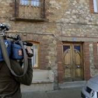 Exterior de la vivienda de la familia de Mercedes García en Cuadros