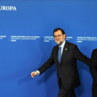 Mariano Rajoy con el primer ministro portugués, António Costa, durante la anterior cumbre de los países del sur, que se celebró el 28 de enero en Lisboa.