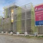 Estado de las obras en la colegiata de Santa María de Arbás
