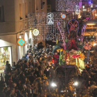 Imagen de una cabalgata de Reyes.