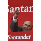 El presidente del Banco Santander, Emilio Botín.