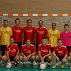 Formación del equipo del Melón C/Restaurante Río Omaña.