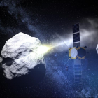 Recreación de un asteroide realizada por la NASA. / NASA.