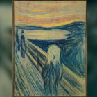 Una de las cuatro pinturas de la serie El grito, de Edvard Munch.