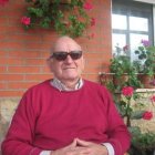 Amador Sierra, el más anciano de los pedáneos del homenaje.