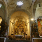 Interior de la iglesia del Monasterio de San Pedro de Montes de Valdueza.