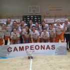El Patatas Hijolusa Aros repitió en lo más alto del podio de la Copa Castilla y León. DL