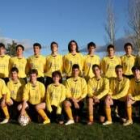 Formación del equipo del Loyola que milita en la 1.ª División Provincial Cadete