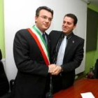 El alcalde del municipio italiano  devolvió la visita a José Manuel Sánchez