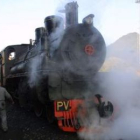 La 31 es la locomotora encargada desde un principio de tirar del tren turístico.