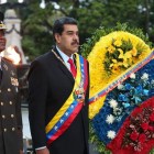 Nicolás Maduro preside un desfile militar en Carabobo (Venezuela). EFE