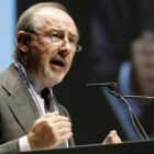 Rodrigo Rato, durante una reciente conferencia.