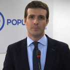 El vicesecretario de Comunicación del PP, Pablo Casado. EFE