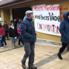 Los padres acudieron ayer por la tarde a una reunión con la directora provincial