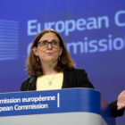 Cecilia Malmström, comisaria europea de Comercio.