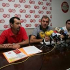 Manuel López y Fernando López Rellán, en la presentación de los actos