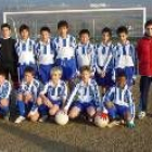Formación de la Deportiva C que milita en la 2.ª Provincial Benjamín