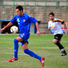 Roberto Puente falló la ocasión de gol más clara de los bercianos en Lerma.