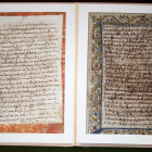 Las dos cartas manuscritas de Santa Teresa de Jesús que han sido recuperas por la Guardia Civil.