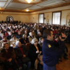 Panorámica de los asistentes al acto, que se celebró en la Base Aérea de La Virgen.