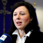 La comisaria europea de Protección de los Consumidores, Vera Jourová. PATRICIA TORRES