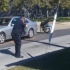 La policía de Delaware abre fuego contra un hombre en silla de ruedas que iba armado.