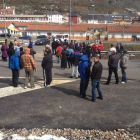 Los mineros cortaron la carretera de Ciñera durante algo más de media hora.