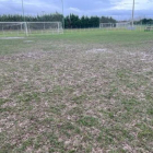 Imagen de un campo de fútbol de Astorga. DL