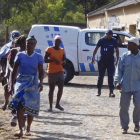 Barracas militares Monte Txota  en la isla de Santiago de Cabo Verde donde se han encontrado los cuerpos sin vida de 11 personas.