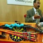 El juguete analizado es el que presentó el director general de Salud y Consumo, José María Arribas