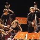 Los integrantes de la Orquesta Barroca de Sevilla durante uno de sus últimos conciertos
