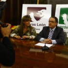 Gema Cabezas y Javier Chamorro presentaron los compromisos de externalización de Obras y Jardines