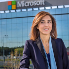 La leonesa Pilar López Álvarez, presidenta de Microsoft