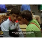 Al Jazeera capta el momento en que un entrenador iraní obliga a un joven luchador de lucha libre a simular una lesión para no tener que competir con Israel.