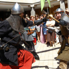 El mercado medieval abrirá sus puertas el sábado a partir de las 11.30. Las batallas en plena calle y el resto de actividades se sucederán durante todo el fin de semana.