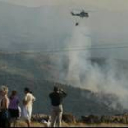 El incendio más grave de este año calcinó más de cuatrocientas hectáreas en Molinaseca