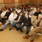 La asamblea de trabajadores de Antibióticos tuvo lugar ayer en el salón de UGT.
