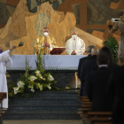 Un momento de la eucaristía en la iglesia de JDO. FERNANDO OTERO