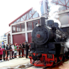 La 31 salió del Museo del Ferrocarril a las 12.00 horas aunque su encendido empezó a las 8.00.