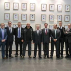 Valdés Sánchez (2i), González González (9i) y Turienzo Álvarez (1d), en la foto de familia.