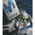 El Movistar español navega rumbo al peligroso estrecho de Magallanes