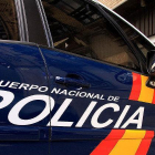 Vehículo de la Policía Nacional.