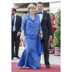 Angela Merkel y su marido, en una imagen de archivo.