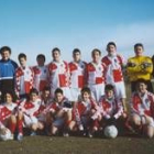 Formación del Puente Castro B que marcha líder invicto de la 2.ª División Provincial Infantil