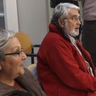 María V. Gómez y José Ramón Teijelo, en el juicio celebrado hace un año en la Audiencia Nacional. EFE